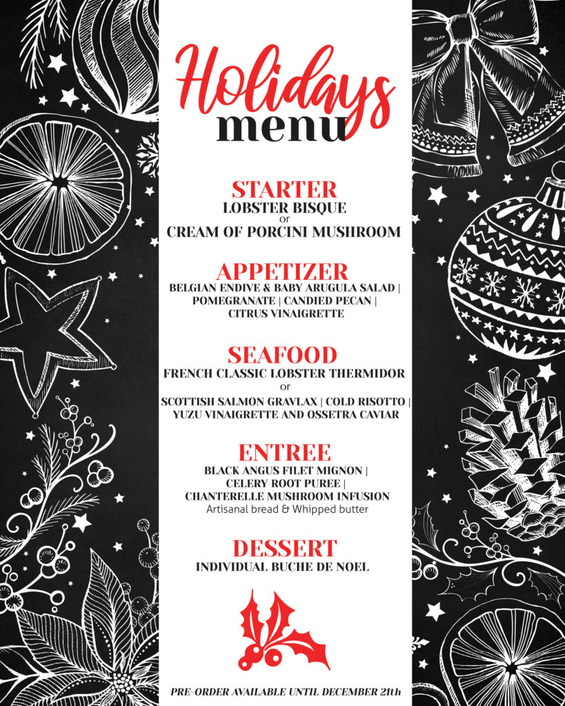 It's Time! Reserve your Gourmet to-go Holidays Dinner now! | Full ...