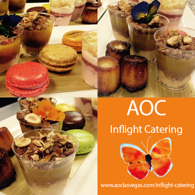 Inflight Catering Las Vegas Desserts