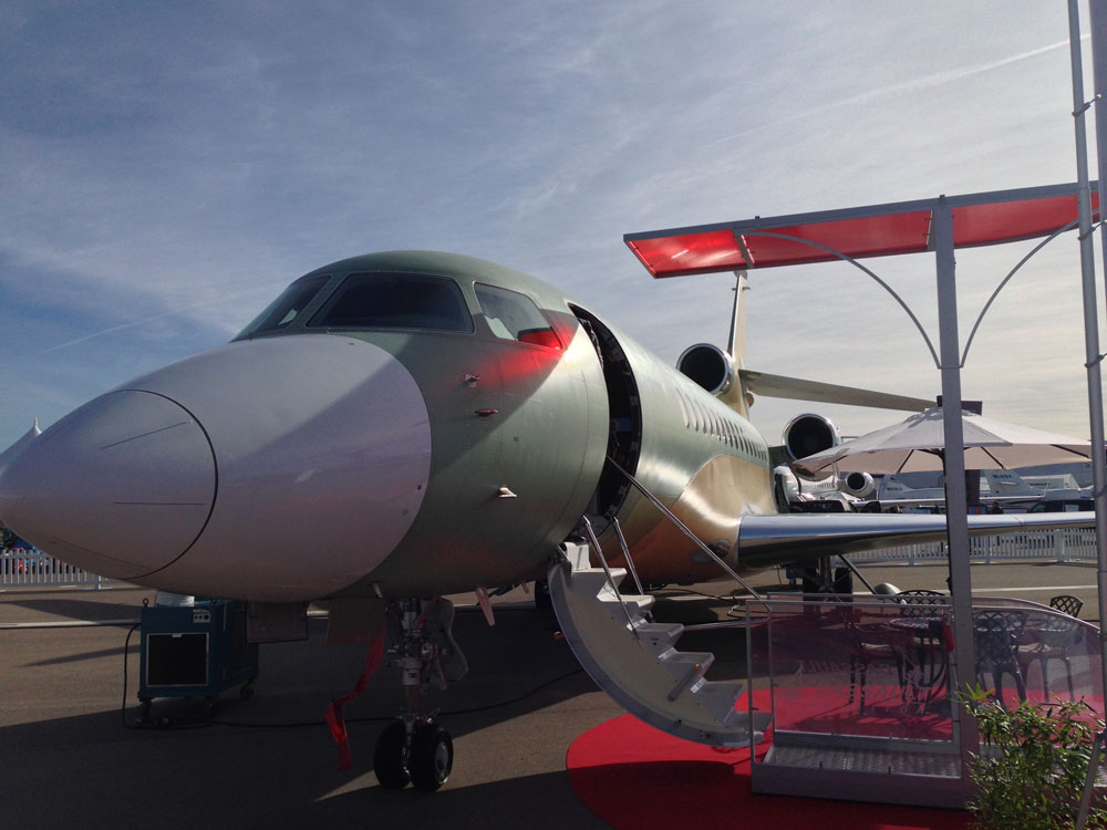 las vegas nbaa 2015 falcon 8X