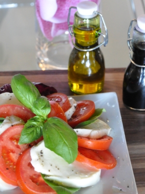 Inflight Catering Caprese Salad